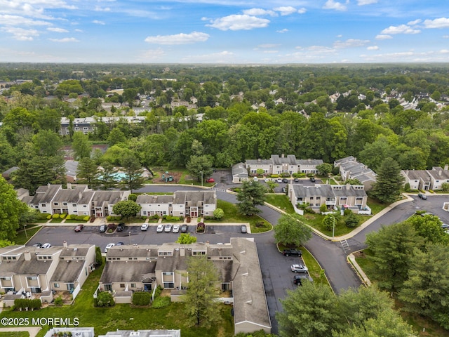 8 Fern Ct, Tinton Falls, NJ 07724 - aerial overview of property's location with nearby suburban area