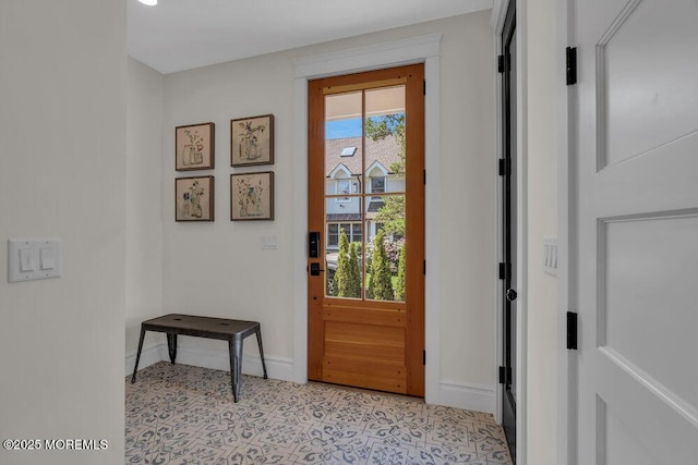 2110 Edgewood Pl, Spring Lake, NJ 07762 - entryway featuring baseboards