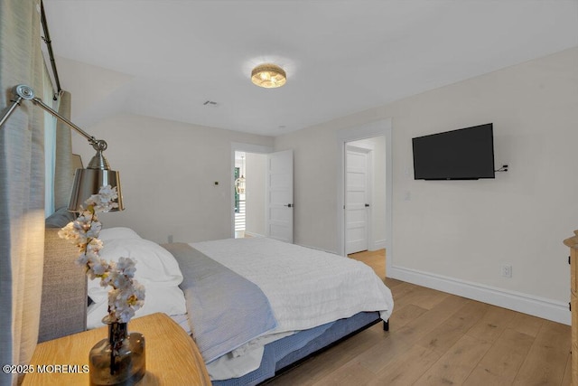 2110 Edgewood Pl, Spring Lake, NJ 07762 - bedroom with wood finished floors and baseboards