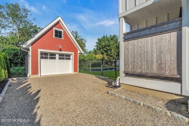 2110 Edgewood Pl, Spring Lake, NJ 07762 - detached garage featuring driveway