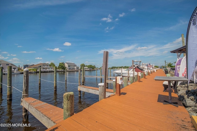 340 E Lacey Rd Unit 40, Forked River, NJ 08731 - dock area featuring a water view