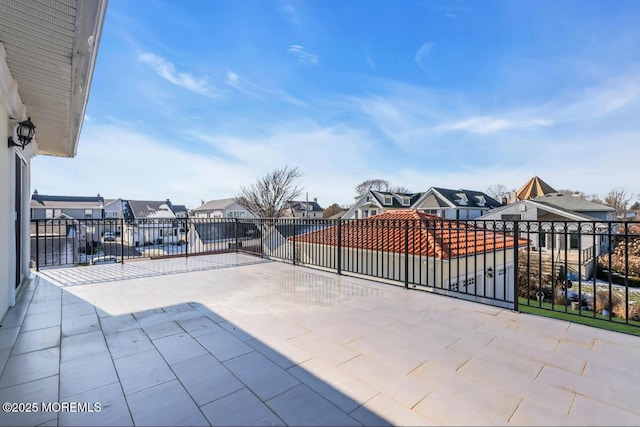 1 Private Dr, Elberon, NJ 07740 - view of patio / terrace featuring a residential view