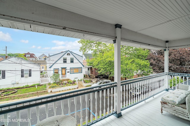 146 Inskip Ave, Ocean Grove, NJ 07756 - view of wooden terrace