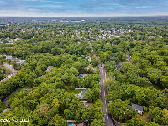 66 Cold Indian Springs Rd, Ocean Twp, NJ 07712 - aerial view of a heavily wooded area