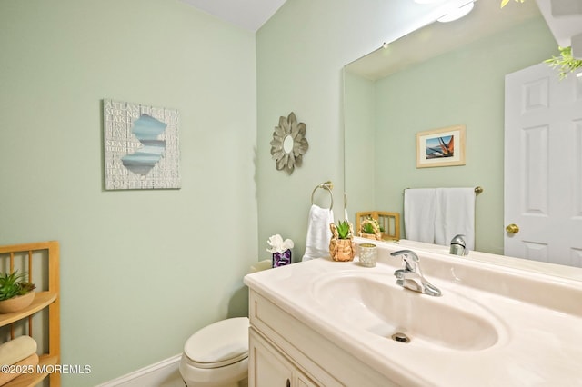 15 Peachstone Rd, Howell, NJ 07731 - bathroom with vanity, toilet, and baseboards