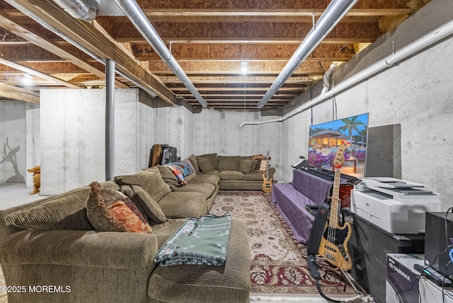 12 Conor Rd, Jackson, NJ 08527 - view of unfinished basement