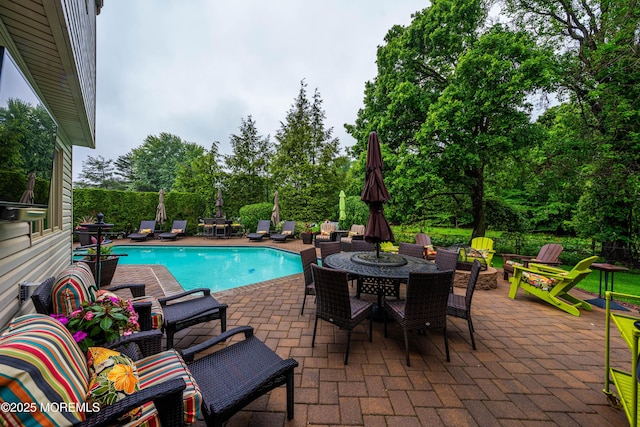 9 Crossridge Cir, Marlboro, NJ 07746 - view of swimming pool featuring a patio area and outdoor dining space