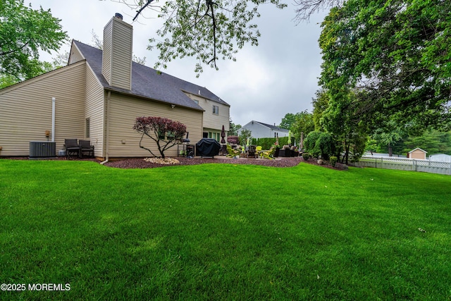 9 Crossridge Cir, Marlboro, NJ 07746 - view of yard with cooling unit
