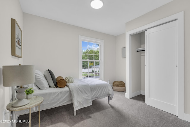 1117 Wake Forest Dr, Toms River, NJ 08753 - carpeted bedroom featuring baseboards and a closet