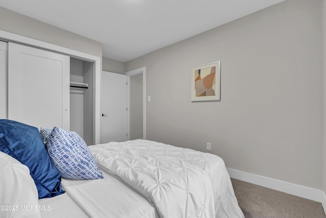 1117 Wake Forest Dr, Toms River, NJ 08753 - bedroom featuring carpet floors, baseboards, and a closet