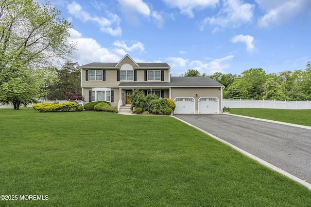 1 River Dr, Farmingdale, NJ 07727 - view of front facade featuring a garage and driveway