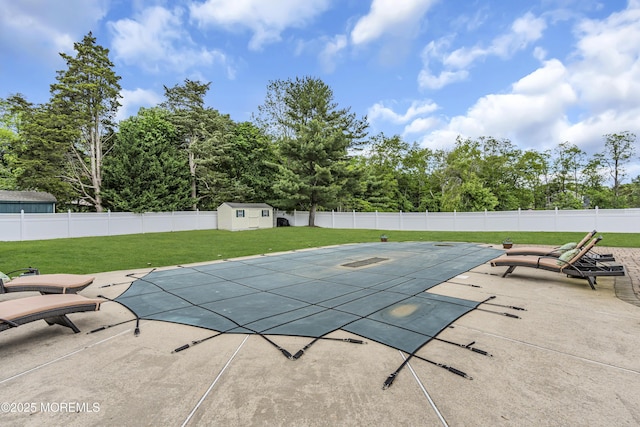 1 River Dr, Farmingdale, NJ 07727 - view of swimming pool featuring a patio
