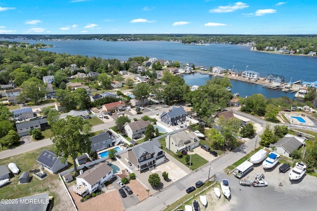22 Corrigan Ave, Pine Beach, NJ 08741 - aerial view of residential area featuring a nearby body of water