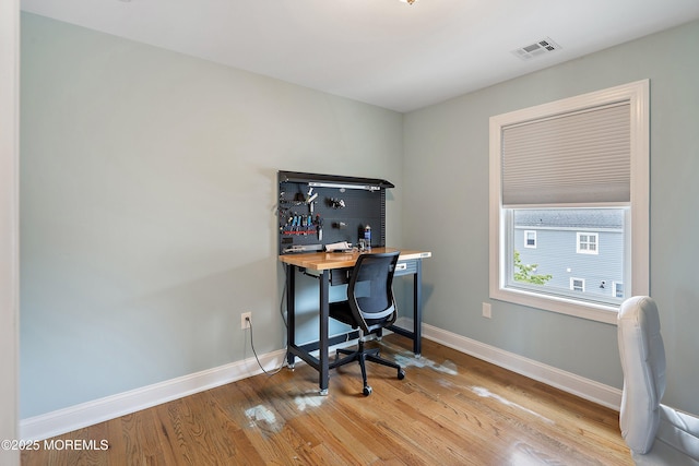 22 Corrigan Ave, Pine Beach, NJ 08741 - office featuring baseboards and wood finished floors
