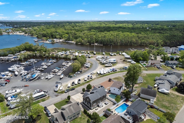 22 Corrigan Ave, Pine Beach, NJ 08741 - aerial view of a forest and a large body of water