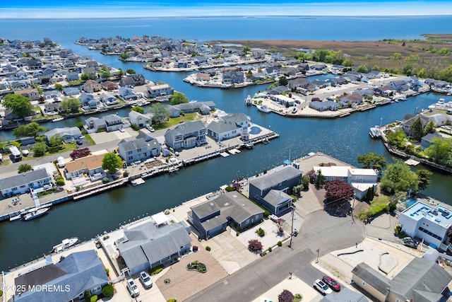 1107 Uranus Ct, Forked River, NJ 08731 - aerial view of residential area with a nearby body of water