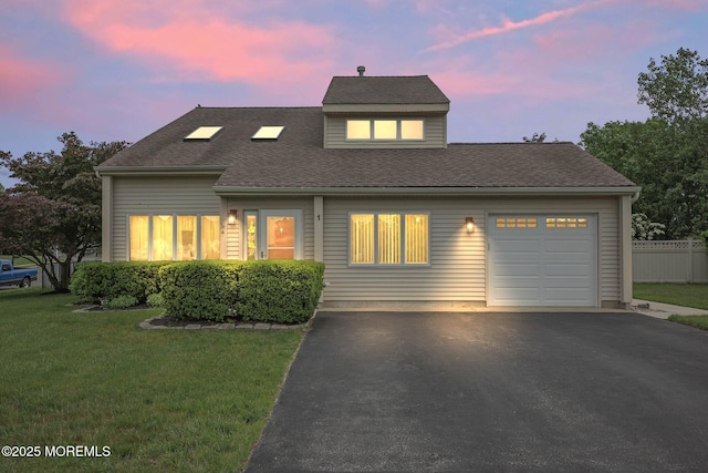 1 Independence Way, Howell, NJ 07731 - view of front facade featuring asphalt driveway, a garage, and roof with shingles