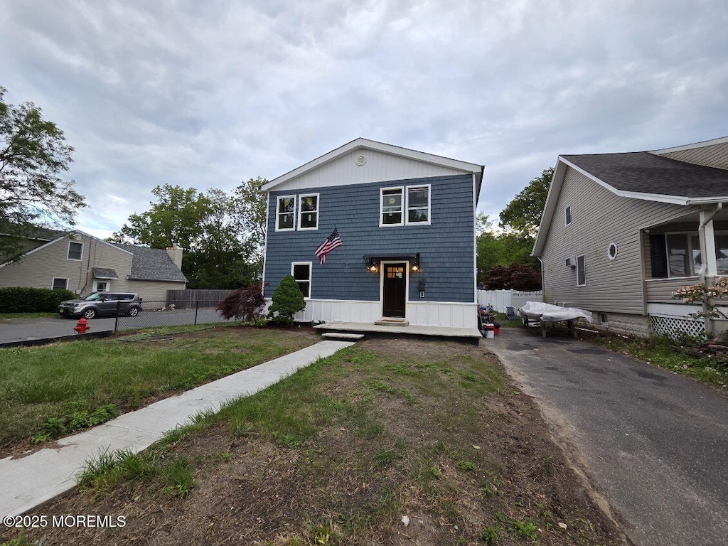484 S Laurel Ave, Hazlet, NJ 07730 - view of front of property with asphalt driveway