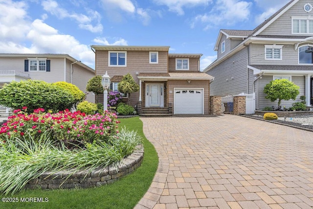 221 Bay Stream Dr, Toms River, NJ 08753 - view of front of property with decorative driveway