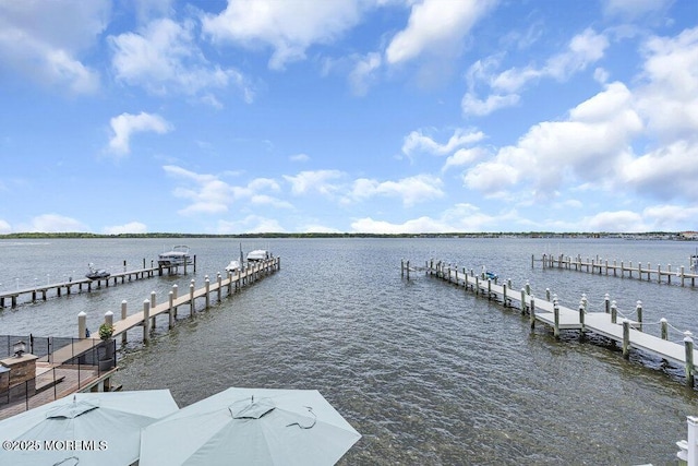 221 Bay Stream Dr, Toms River, NJ 08753 - dock area featuring a water view
