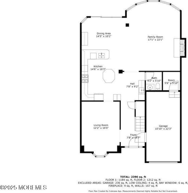 221 Bay Stream Dr, Toms River, NJ 08753 - floor plan / room layout