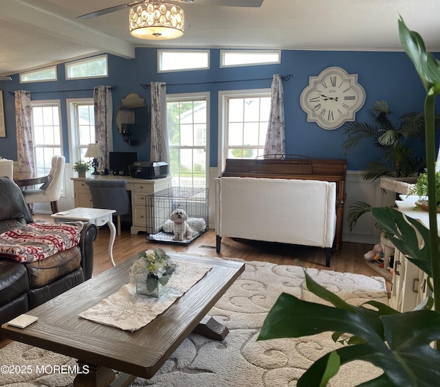 89 Seattle Slew Dr, Howell, NJ 07731 - living area with wood finished floors and healthy amount of natural light