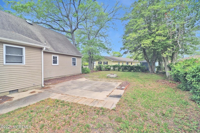 122 Oakwood Pl, Forked River, NJ 08731 - view of yard with a patio area