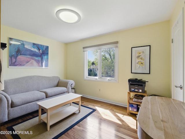 50 Locust Ct, Freehold, NJ 07728 - living area featuring wood finished floors and baseboards