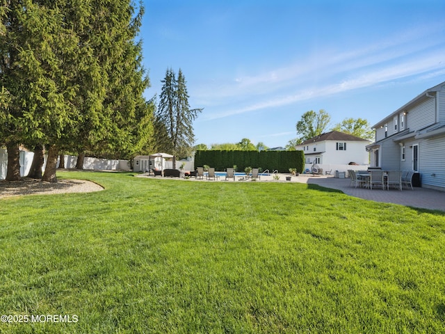 50 Locust Ct, Freehold, NJ 07728 - view of yard with a patio area
