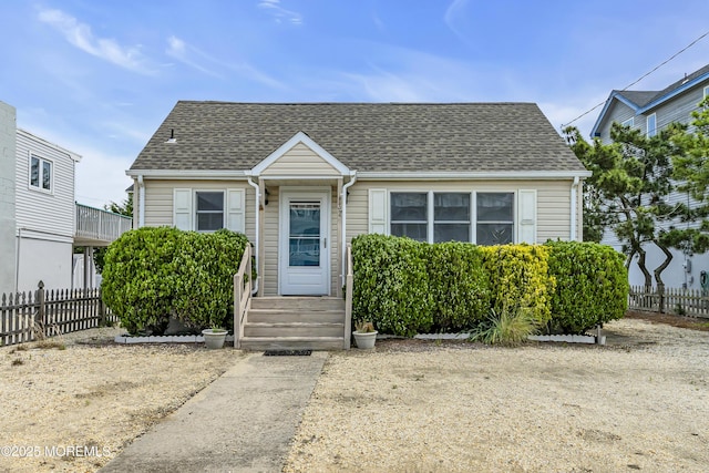 37 N 4th St, Surf City, NJ 08008 - view of front facade with roof with shingles
