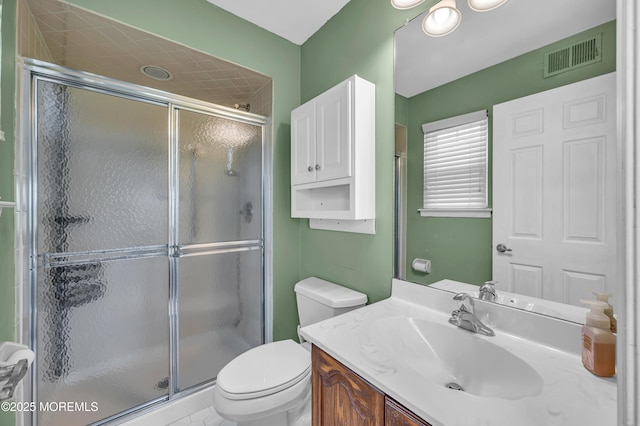 40 Everest Dr N, Brick, NJ 08724 - full bath featuring toilet, vanity, and a shower stall