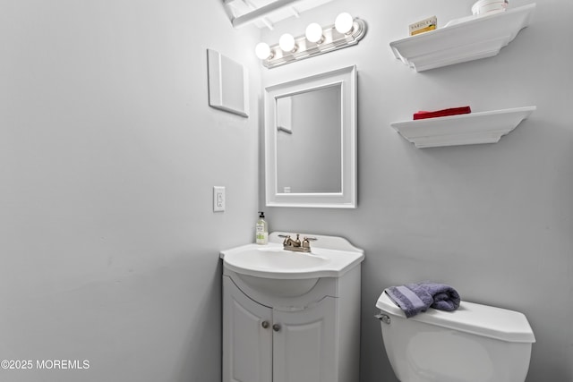 116 Manor Dr, Red Bank, NJ 07701 - bathroom featuring toilet and vanity