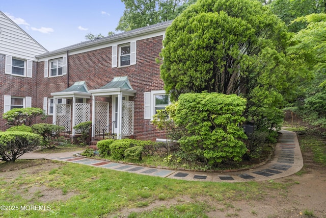 116 Manor Dr, Red Bank, NJ 07701 - view of front of property with brick siding