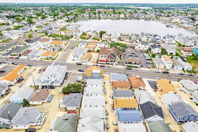 10 Brunswick Place, Point Pleasant Beach, NJ 08742 - aerial view of residential area with a large body of water