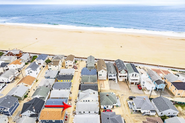 10 Brunswick Place, Point Pleasant Beach, NJ 08742 - aerial perspective of suburban area featuring extended coastline