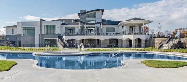 69 Starlight Dr, Monroe, NJ 08831 - community pool with stairway