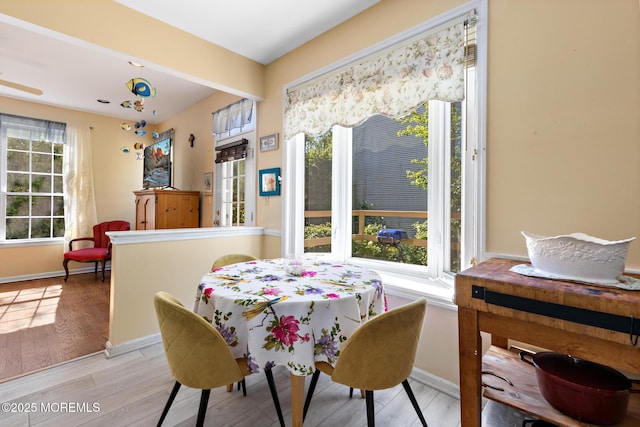 2060 Benjamin Cir, Wall, NJ 07719 - dining room with wood finished floors and baseboards