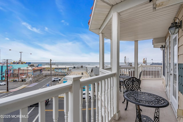 21 Blaine Ave Unit 10, Seaside Heights, NJ 08751 - balcony featuring a water view