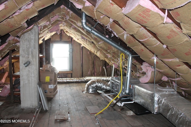 519 Roosevelt Ave, Carteret, NJ 07008 - view of unfinished attic