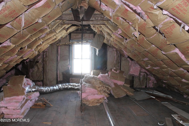 519 Roosevelt Ave, Carteret, NJ 07008 - view of unfinished attic