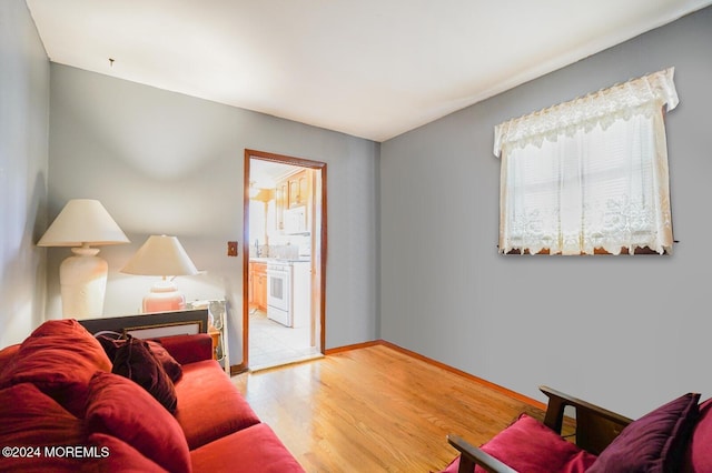 18 Lillie Rd, Toms River, NJ 08753 - living area with wood finished floors and baseboards