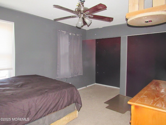 5 Highland Dr, Barnegat, NJ 08005 - carpeted bedroom featuring ceiling fan