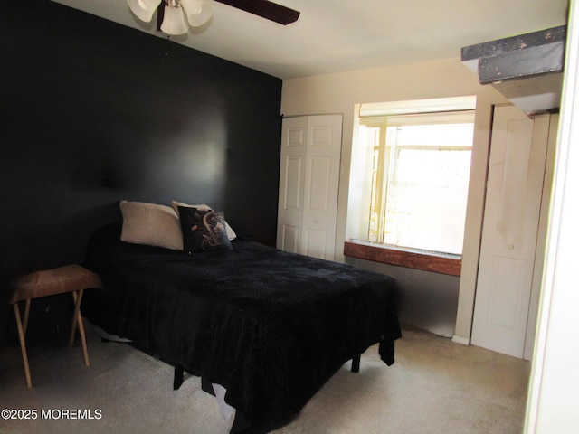5 Highland Dr, Barnegat, NJ 08005 - bedroom with carpet and ceiling fan