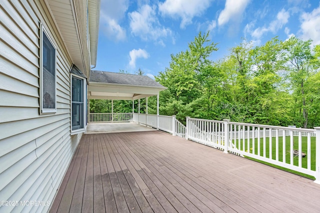 668 Hyson Rd, Jackson, NJ 08527 - deck featuring a lawn