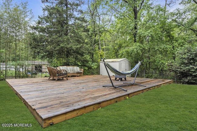 24 Delaware Trl, Browns Mills, NJ 08015 - view of wooden terrace