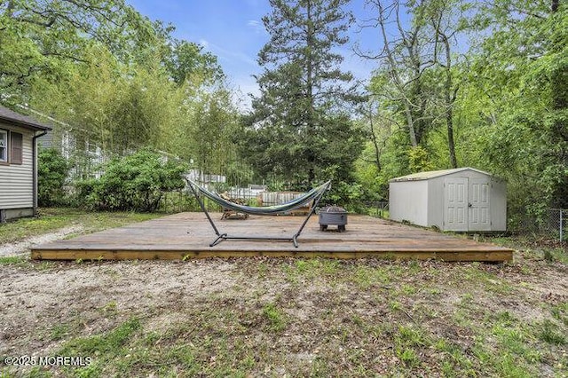 24 Delaware Trl, Browns Mills, NJ 08015 - view of yard with a deck
