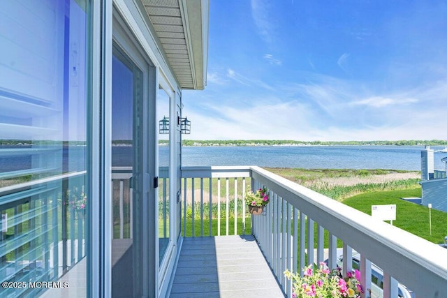 332 Seaview Cir, Neptune Township, NJ 07753 - balcony with a water view