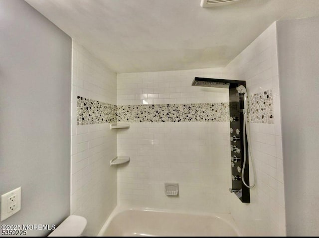 126 Seabreeze Ave, North Middletown, NJ 07748 - full bathroom featuring bathing tub / shower combination and toilet
