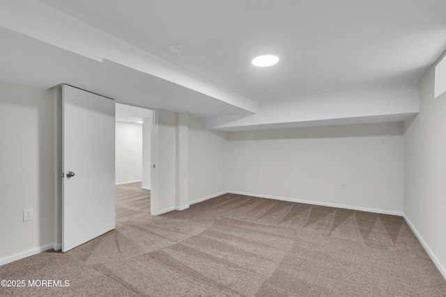 18 Heritage Dr, Edison, NJ 08820 - finished basement featuring carpet floors and baseboards
