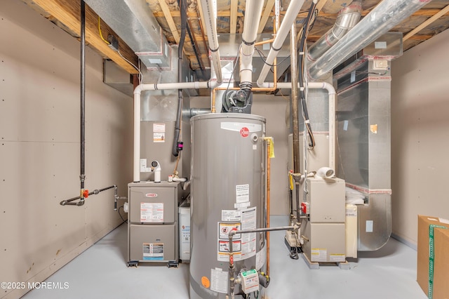208 Bradwick Way, Marlboro, NJ 07746 - utility room featuring water heater